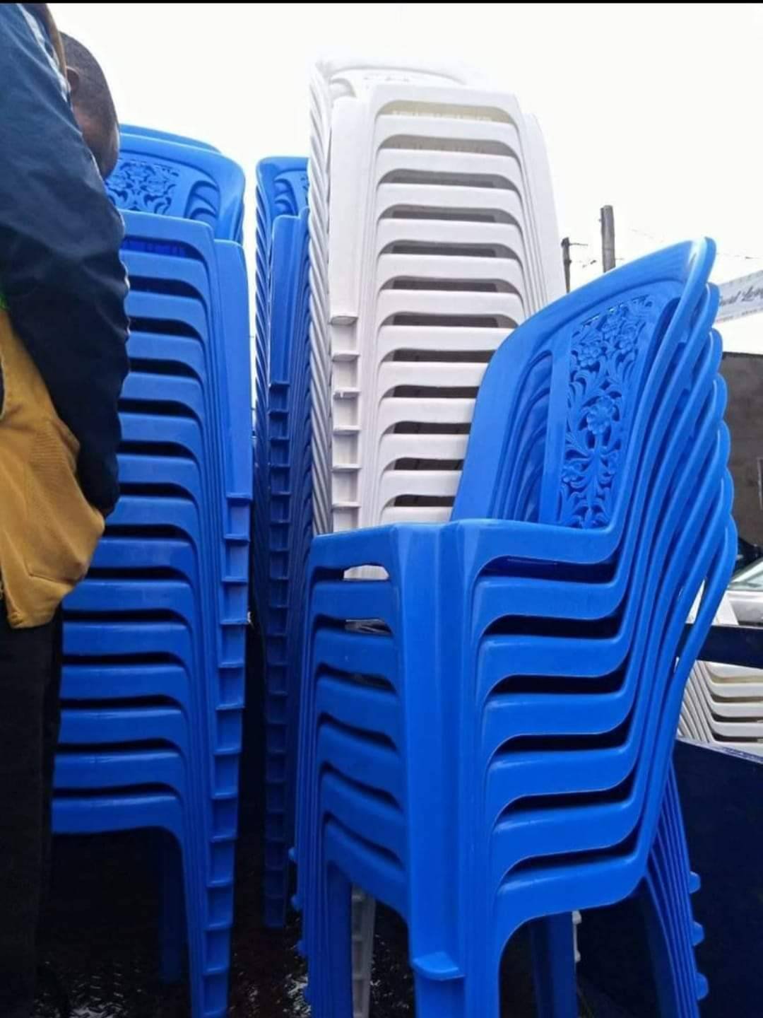 Plastic chairs